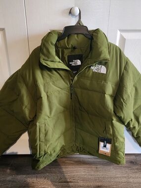 NEW! The North Face 92 Retrostyle Forest Olive Nuptse Jacket